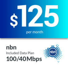 MOVOX nbn 100/40Mbps Internet plan