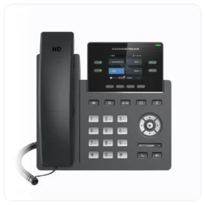 Grandstream GRP2612P IP Phone from MOVOX. Also available with our Grandstream GRP2612P Phone Rental Plan