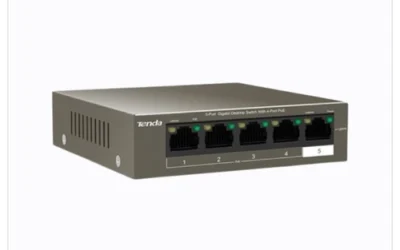 Tenda TEG1105P-4-63W 5-Port Desktop Switch