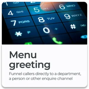 MOVOX Automated Menu Greeting