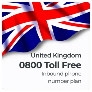 MOVOX UK 0800 Toll Free Number Plan