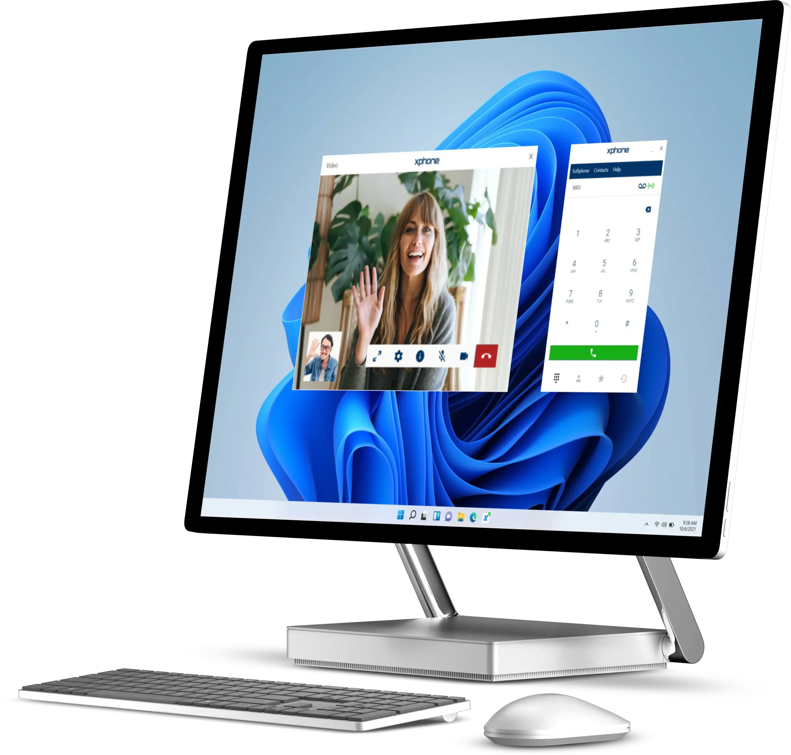 movox desktop softphone application video calls