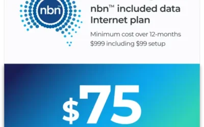 NBN 25/5Mbps Internet Plan 12-months