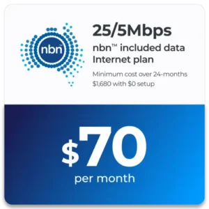 MOVOX NBN 25/5Mbps Internet plan