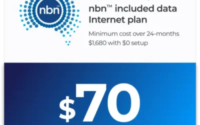 NBN 25/5Mbps Internet Plan 24-months