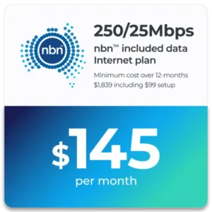 MOVOX NBN 250/25Mbps Internet plan