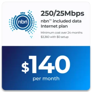 MOVOX NBN 250/25Mbps Internet plan