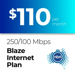 NBN 250/100 Mbps Blaze Internet Plan