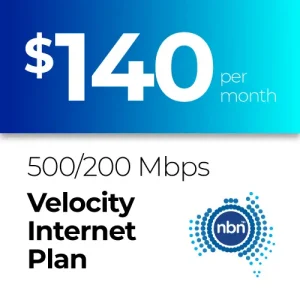 NBN 500/200 Mbps Velocity Internet Plan